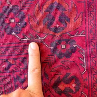 فرش دستباف شش متری کرک افغان|فرش|رباط‌کریم, رباط‌کریم|دیوار