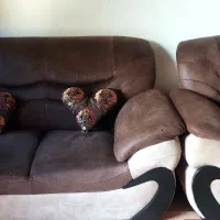 مبل راحتی ۷نفره|مبلمان خانگی و میز عسلی|قائم‌شهر, |دیوار