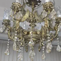 لوستر برنز|لوستر و چراغ آویز|ری, ولی آباد|دیوار