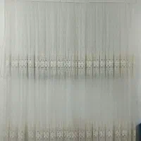 2 تا پرده درحدنو با آستر و چوب پرده|پرده، رانر، رومیزی|خواف, |دیوار