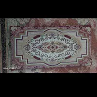 یک جفت پشتی طرح فرش طرح برجسته