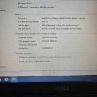 لپ تاب dell نسل ۴ core i5 رام 8|رایانه همراه|تهران, وردآورد|دیوار
