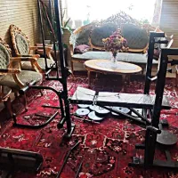 دستگاه 42 کاره بدنسازی و هالتر و دمبل و وزنه