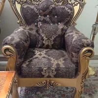 مبل ۷ نفره با میز عسلی|مبلمان خانگی و میز عسلی|باغستان, |دیوار