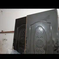 درب چهارچوب آهنی دو دره