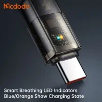 کابل شارژ هوشمند تایپ سی به تایپ سی mcdodo|لوازم جانبی موبایل و تبلت|تهران, نجات اللهی|دیوار