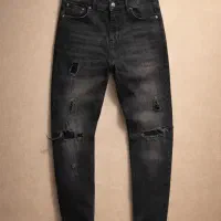 شلوار جین Pull & Bear مشکی ذغالی اصل