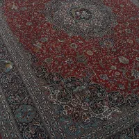 قالی مشهد طرح طاووس