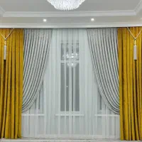 دوخت انواع پرده با بهترین قیمت|پرده، رانر، رومیزی|شیراز, شهرک فرزانگان|دیوار