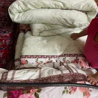 روتختی دونفره مخمل کاملا نو از بسته باز نشده|سرویس روتختی|مشهد, دانشجو|دیوار