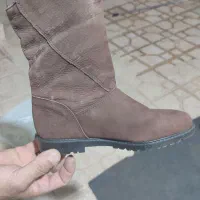 بوت دخترانه چرم