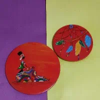 نقاشی رو سفال، دیوارکوب|تابلو، نقاشی، عکس|نیشابور, مازول|دیوار