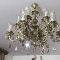 لوستر ۶شعله در حد نو