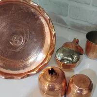 ظروف مسی|ظروف سرو و پذیرایی|قم, سراجه (۱۵ خرداد)|دیوار