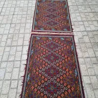 گلیم تمام پیچ سوزنی|گلیم، جاجیم، گبه|بجنورد, |دیوار