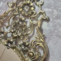 آینه و شمعدان برنجی|بوفه، ویترین، کنسول|اسلامشهر, زرافشان|دیوار