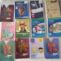 انواع کتاب پایه تجربی  تمیز و بدون خط