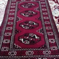 قالیچه پشم در ابعاد ۸۰ در ۱۲۰.  تمییز و مرتب