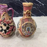 کوزه فرش بافت قدیمی|کلکسیون اشیاء عتیقه|گرمدره, |دیوار