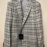 کت شلوار جلیغه چهارخونه پاییزه نو-ترک