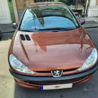 پژو ۲۰۶  sd   V8مدل ۱۳۸۸  شکلاتی