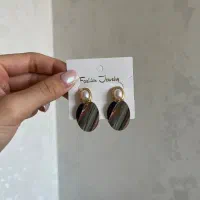 انواع گوشواره استیل و حصیری|بدلیجات|سمنان, |دیوار