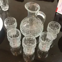 پارچ و لیوان قدیمی ایتالیایی