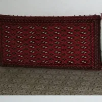 پشتی دست باف ترکمن