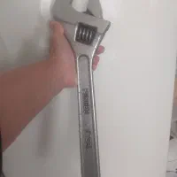 آچار فرانسه خیلی بزرگ وآچار لوله گیر یاشلاقی بزرگ|ابزارآلات|فردیس, شهرک ارم|دیوار