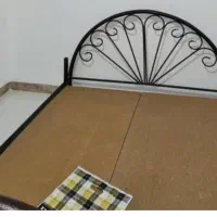 تخت دونفره فلزی فرفورژه