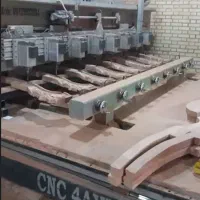 منبت ده کله CNC روتاری تخت اسپیندل ایتالیایی