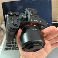 دوربین سونی آلفا سون مارک فور با لنز ۵۰وگیمبال rs4