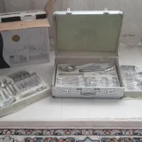 سرویس قاشق چنگال ۱۲۵تیکه ، ۱۸نفره|ظروف سرو و پذیرایی|زنجان, |دیوار