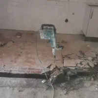 کاشی سرامیک موازیک کاری تخریب انجام میشه