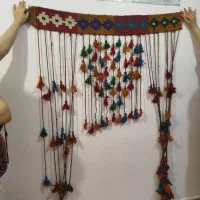 لوستر سنتی و پرده سنتی|صنایع دستی و سایر لوازم تزئینی|مسجد سلیمان, |دیوار