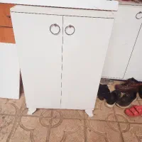 جاکفشی ۵ طبقه دوعدد سفید وطوسی