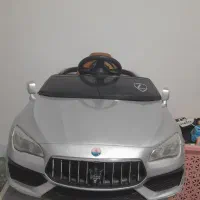 ماشین شارژی کودک متالیک