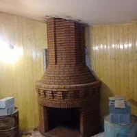 آجرنما نسوز قزاقی شومینه چسب پودری الیافی|خدمات پیشه و مهارت|نور, |دیوار
