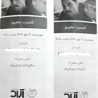 بلیت کنسرت حامیم