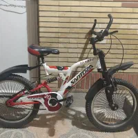 دو چرخه سایز 20 سانتوزا با کمک عقب و جلو، سالم