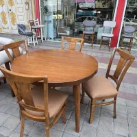 ناهار خوری /نهارخوری //چوب پارچه ای4968|میز و صندلی غذاخوری|رشت, رودبارتان|دیوار