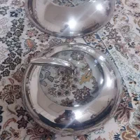 تعدادی ظروف کریستال ودرب قابلمه تفلون