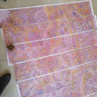 فرش نیمه کاره شش متر سالاری رج 50|فرش|تبریز, |دیوار