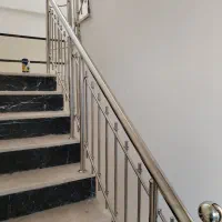 نرده راه پله استیل آلومینیوم
