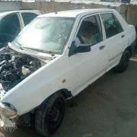 پراید مدل ۹۵ تصادفی