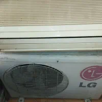 کولر گازی ۱۹ هزار ال‌جی اصل تازه سرویس شده