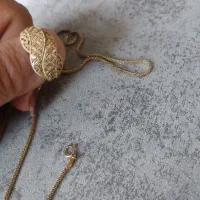 زنجیر بیز ۶۰سانتی و انگشتر|جواهرات|همدان, |دیوار