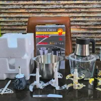 خردکن سیلورکرست دو کاسه 3لیتر 20 تیغه پرسی موتورمس