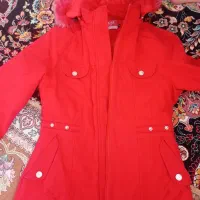 کاپشن دخترانه سایز ۱۶۰درحد نو ولی بسیار تمیز|لباس|گلپایگان, |دیوار