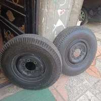 یک جفت لاستیک نیسان|قطعات یدکی و لوازم جانبی|رباط‌کریم, نصیرشهر|دیوار